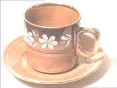 decorated elegant cup